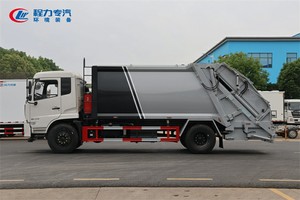 Camions compacteurs de déchets fiables de marque Dongfeng, fabriqués en Chine - Product Image 4