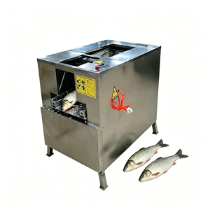 Máquina Desescamadora de Pescado Totalmente Automática de Acero Inoxidable con Cepillo Giratorio para Restaurantes y Fábricas - Product Image 4