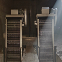 Machine de décontamination automatique à grille rotative en acier inoxydable avec moteur pour le traitement des eaux usées, garantie 1 an