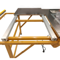 Scie à table Jt160, scie à panneaux, scie à bois, scie à table coulissante, machine à couper le bois, table de scie portable