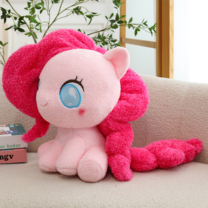 Blue Ponys Licorne Poupées Licornes Jouets En Peluche Cheval Animal En Peluche Jouet Ange Pégase Confort Oreiller Coussin pour Griffe Machine Cadeau - Product Image 5