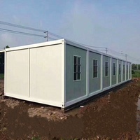 Conteneur modulaire portable de luxe de 20 pieds, facile à assembler, pour hôtel, design moderne, disponible sur Alibaba