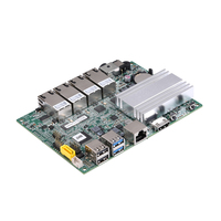 Kansung J3455 4 i211AT LAN conception sans ventilateur X86 ITX Mini carte mère de qualité industrielle avec POE