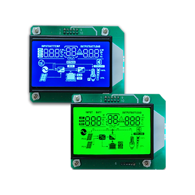Customized Monochrome Segment LCD Display Panel and Module Manufacturer Sale Exclusive Customized Segment Code