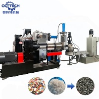 Machine de fabrication de granulés de recyclage de plastique PP PE PS de la marque OCTTECH, ligne de granulation avec une production de 500 kg/h