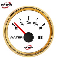 Medidor de nivel de tanque de agua automático, con retroiluminación, 9-32V, 52mm