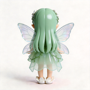 Nuovi Giocattoli Personalizzabili Ecologici in Plastica/PVC, Modellini di Fata dei Fiori Anime Cartoon, Decorazioni per Film e <span class=keywords><strong>TV</strong></span>, Regali per Bambini - Product Image 2