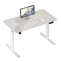Bureau à domicile professionnel bureau de levage électrique hauteur réglable moderne blanc bureau debout grande Table élévatrice ergonomique