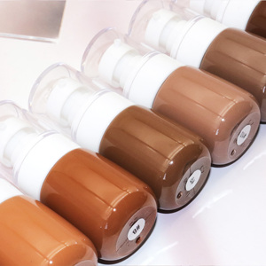 थोक शाकाहारी नींव क्रीम मेकअप के लिए पूर्ण कवरेज वाटरप्रूफ वाटरप्रूफ बिना लोगो के अनुकूलित रंग - Product Image 6