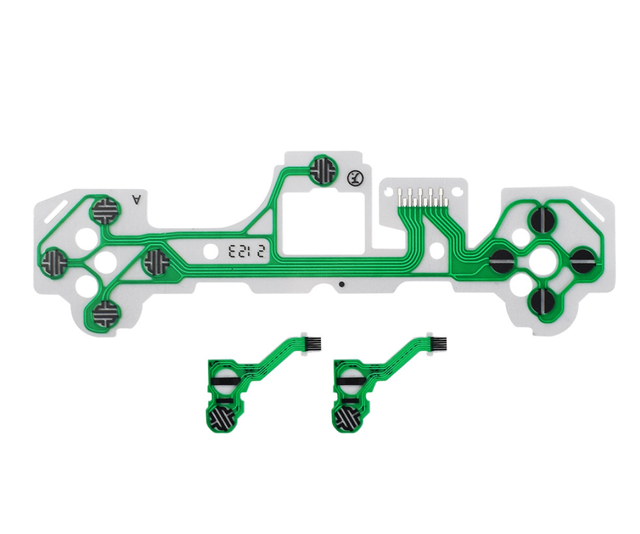 Original Controller Conductive Film Controller Button Ribbon Circuit Board Replacement PS5 Controller PCB Circuit V1/V2/V3