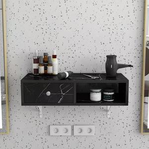 Chariot de salon de beauté en bois moderne de luxe, station de manucure, station de coiffure, barbier, spa, tatouage, rangement d'outils de coiffure - Product Image 1