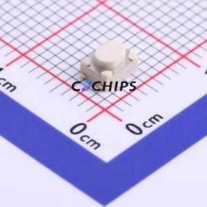 GT-TC048B-H025-L1 Tactile Switch SMD Switch Single Pole Single Throw Oval Button 2.5N Vertical Mount - Product Image 1