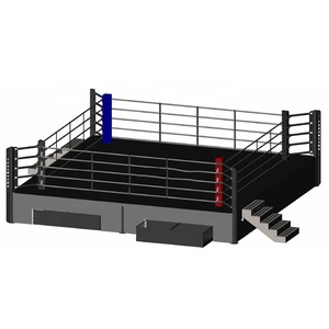 Jaula de MMA Octagonal Plegable Profesional KWO con Cuerdas y Base para Piso, Equipo de Boxeo con Color Personalizado - Product Image 6