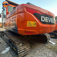 Offre Spéciale – Excavatrice sur Chenilles d'Occasion Doosan DX225LCA 23 Tonnes, d'Origine Coréenne, Diesel Hydraulique, Excellent État, en Stock, FOB
