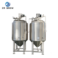 Cuve de mélange en acier inoxydable de qualité alimentaire 100L-1000L avec agitateur pour le traitement des boissons et des produits chimiques