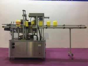 Máquina Etiquetadora Automática de Alta Precisión de Una Sola Estación para Botellas con Adhesivo Termofusible, PLC y Motor - Product Image 6