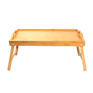 Xách tay tre gấp chân giường máy tính xách tay gỗ tre gấp giường khay - Product Image 2