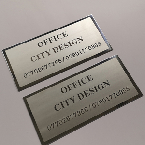 Custom Modern Design Stainless Steel Metal Decorative House Sign Letter <strong>Plate</strong> for Front <strong>Door</strong> <strong>Name</strong> <strong>Plate</strong> or Hotel Application - Product Image 6
