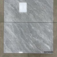 Carrelages de sol en porcelaine blanche de Carrare brillante 300x600mm, aspect marbre pour intérieurs modernes et rustiques | Espaces de vie de villa