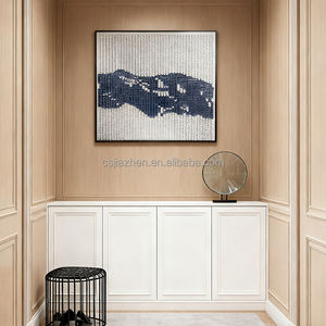 Moderno astratto 3D divano stereoscopico sfondo decorazione murale dipinti, corridoio e passaggio realizzati a mano arte della parete personalizzata - Product Image 5