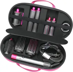 Custom Hard Eva Travel Hair Tool Case Carry Spin Curl Hair Eva Droger Tas Voor Dyson Föhn