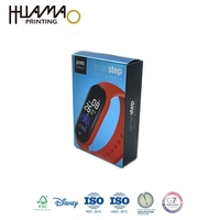 Boîte en papier couleur en gros, Spot UV personnalisé, emballage en papier pour produits numériques 3C, boîte en papier Huamao Printing pour montre intelligente