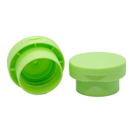 Vente en gros 28-410 Capuchon à rabat en plastique en forme de champignon pour emballage de gel douche Capuchon à ouverture facile