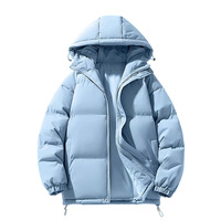 Veste matelassée pour homme, manteau d'hiver à capuche, vêtement d'extérieur rembourré, parka matelassée kaki, veste chaude rembourrée pour homme, manteau matelassé à capuche décontracté