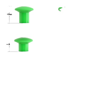 EXtremeRate Gamepad Accessories Removable Thumbstick <b>Grips</b> Anti-Slip Analog Thumb Stick for PS4 PS5 <b>Controller</b> - Product Image 4