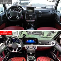 Kits Interiores para Mercedes-Benz Clase G W463 2002-2018, Actualización de Lujo para el Tablero, Material PP