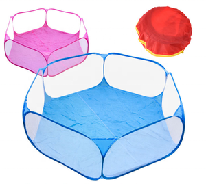 Box per animali domestici trasparente traspirante Pop Open box per piccoli animali recinzione portatile per porcellino d'india, conigli, criceto - Product Image 5