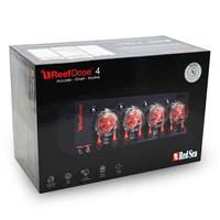 Pompe de dosage sans fil RedSea ReefDose 2/4 canaux, titrage automatique, ajout quantitatif pour les oligo-éléments, aquarium marin