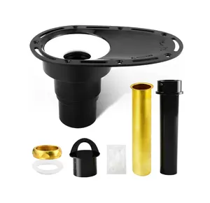 Kit di scarico della vasca autoportante, i Kit di installazione dello scarico della vasca da bagno includono tubo In ottone e tubo In ABS Uni-Green