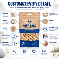 Sachet Doypack Personnalisé en Papier Kraft et Feuille d'Aluminium de Qualité Alimentaire avec Fermeture Zip Refermable pour l'Emballage du Thé
