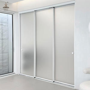 Pintu Geser Kaca ZEYI dengan Rel Pengaman, Jendela Geser Aluminium Minimalis, Pintu Geser Kaca <span class=keywords><strong>Multi</strong></span> Aluminium - Product Image 1
