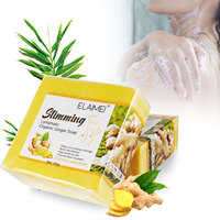 ELAIMEI afslankende lymfedrainage biologische gemberzeep 100g lichaamsdetox gezicht & bad groothandel VS magazijn distributeur populaire verkoop