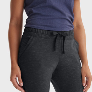 Drawstring Knitted Solid Casual <b>Joggers</b> Women's Autumn Breathable Mid Waist Regular Fit <b>Lightweight</b> <b>Jogger</b> Sweatpants For Sale - Product Image 4