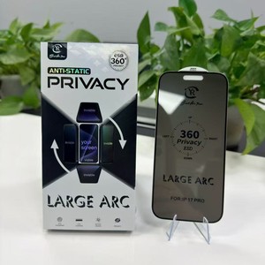 Pellicola Protettiva in Vetro Temperato Anti-Polvere ESD a 360 Gradi per <span class=keywords><strong>iPhone</strong></span> 17PM, 17 Air, 16 Pro Max, 12, 14, 15 - Product Image 1
