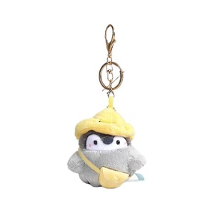 Peluche courte mignonne de petit pingouin à énergie positive japonaise, très vendue, pendentif pour sac d'école et de voyage, vente en gros - Product Image 5