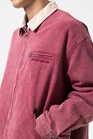 Veste de travail en toile épaisse doublée personnalisée unisexe pour hommes Veste d'hiver pour entraîneurs avec style décontracté Vêtements de travail durables