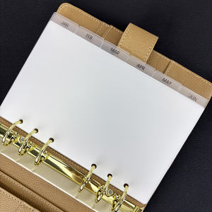 Strumenti a budget minimo per il sistema di buste ricaricabili pagina mensile con divisori di linguette laterali per 6 raccoglitori ad anelli - Product Image 1