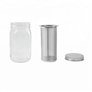 Filtre infuseur à fruits réutilisable en acier inoxydable pour pichets et bocaux – Idéal pour la détox et la préparation de sangrias - Product Image 5