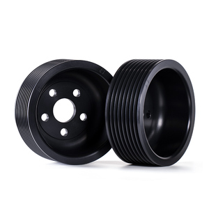 พูลเลย์สายพานวีอะลูมิเนียมใหม่สำหรับซุปเปอร์ชาร์จเจอร์แบบแรงเหวี่ยง Hks, 4015/7030/7040/7040L/8555 ตัวเรือนซุปเปอร์ชาร์จเจอร์ - Product Image 4