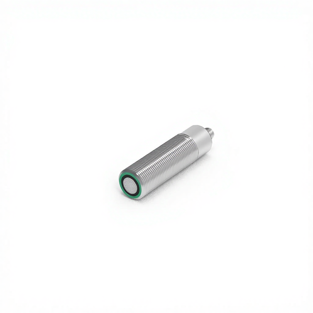 AUZ USM18S-100A IP67 Waterproof Stainless Steel Ultrasonic Distance Sensor 4-20mA Output Adjustable Sensing Range Stud Mounting