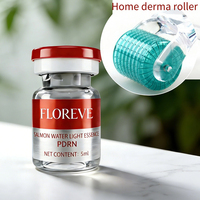 Sérum Ampoule Booster de Peau Écologique Coréen au PDRN et Peptide d'ADN de Saumon, Réparateur Intense, Éclaircissant et Anti-Âge pour Usage Domestique