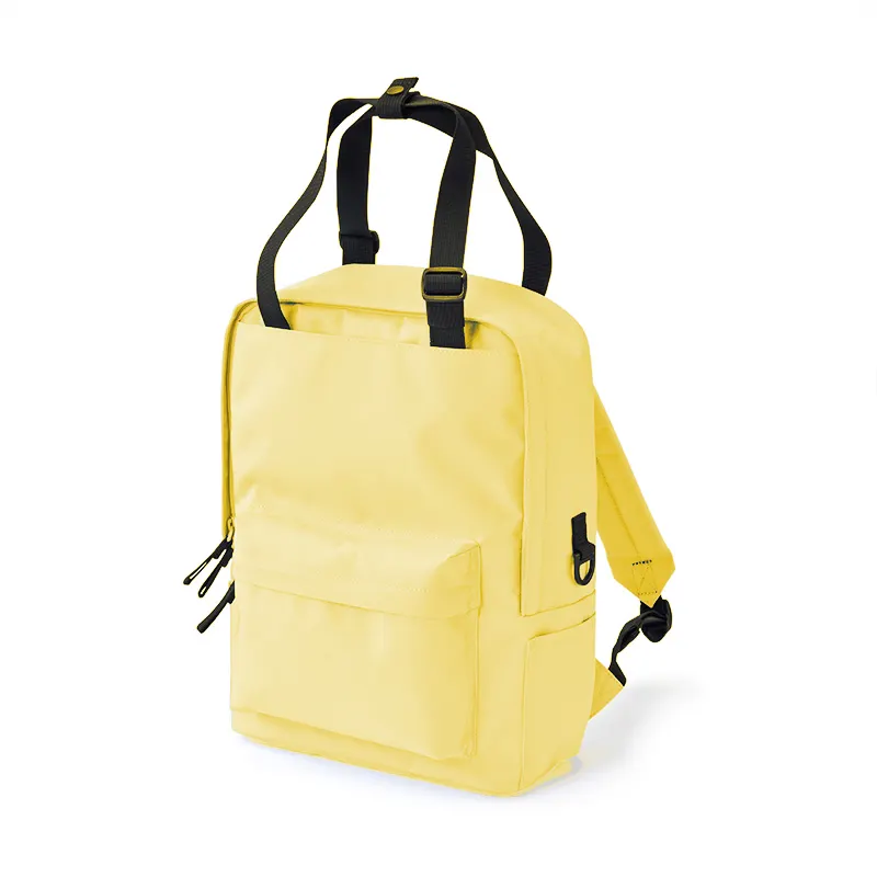Classic Rectangle Shape Teen Student Backpack Custom Logo Back To School Bag For Boys Girls
