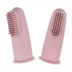 YDM vente directe d'usine silicone bébé et enfants <span class=keywords><strong>brosse</strong></span> à dents morsure de doigt doux à 360 degrés pour les soins bucco-dentaires logo personnalisable - Product Image 5