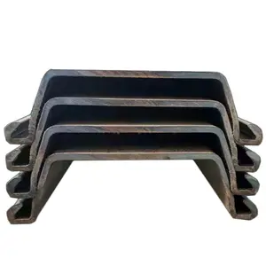 Nhà Máy Giá Sy390 Loại 4 Kim Loại Cọc Cán Nóng Thép Tấm Cọc Cho Giữ Lại Tường - Product Image 1