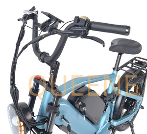 Vélo électrique 48V/72V 35AH 20/24 pouces avec frein à disque hydraulique, suspension intégrale, batterie intégrée, vélo électrique - Product Image 6