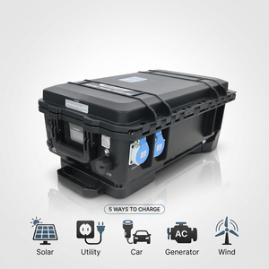 Station d'alimentation solaire rechargeable hors réseau à batterie lithium haute capacité - Product Image 4